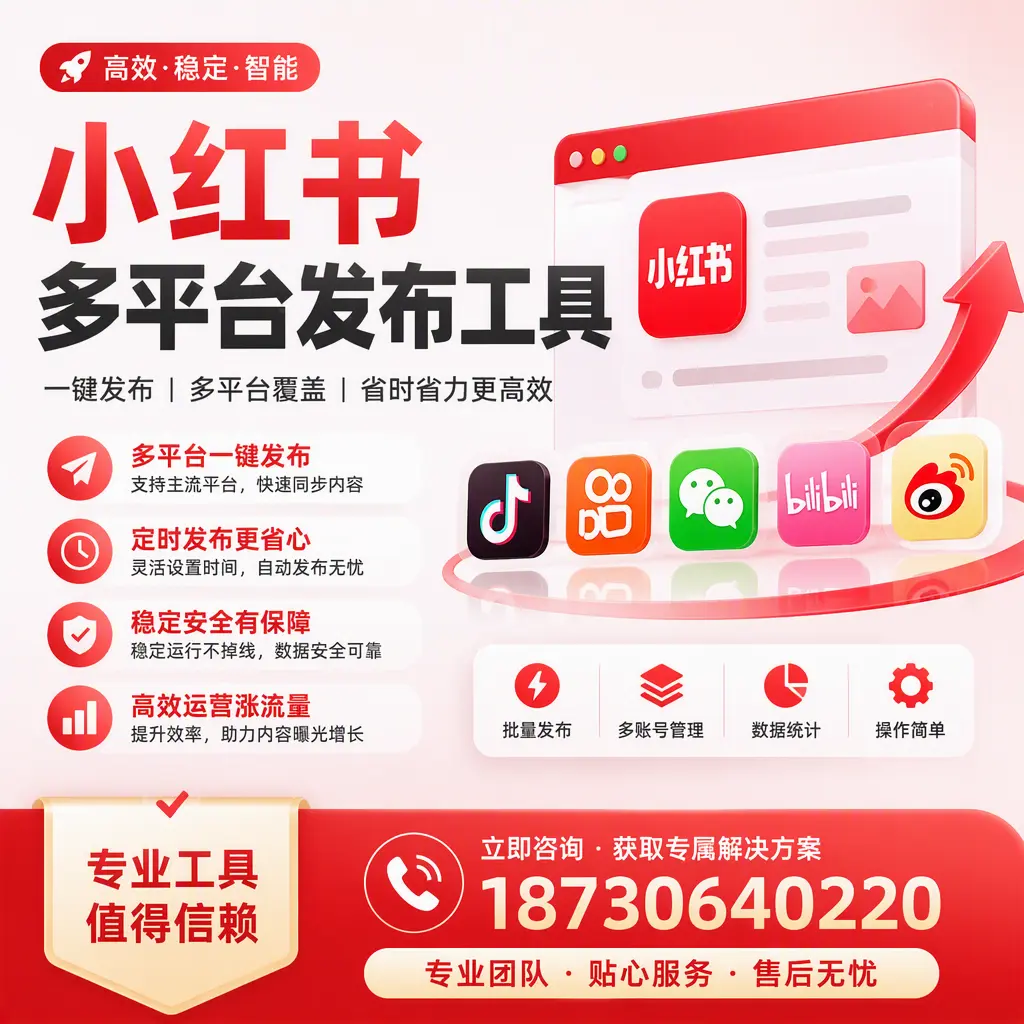 在 安阳 小红书多平台发布工具的市场前景分析